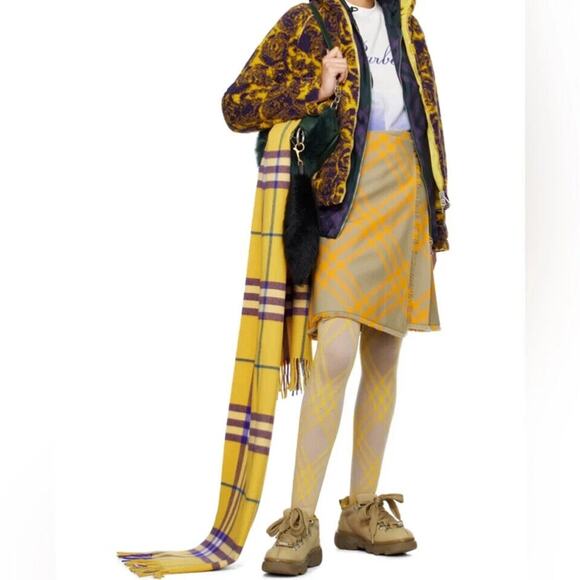 NIB BURBERRY TREK BEIGE NUBUCK LEATHER LACE HIKING BOOTS SHOES EUR 39 US 9 $1200 - Picture 5 of 15